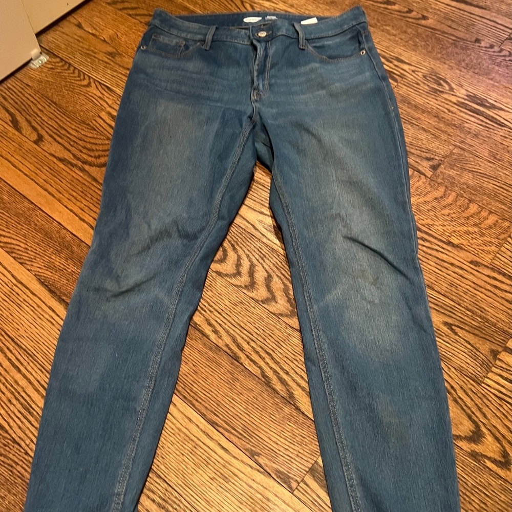 Old Navy Rockstar Super Skinny High Rise 24/7 Sculpt - 10 Petite